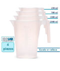 JARRA DE PLASTICO CON ASA X 2000 ML (026.02.902), - Imagen 2