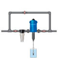 DOSIFICADOR VOLUMÉTRICO PROPORCIONAL 8M3/H 1-5%  400L/H VF (D8RE5VF) - Imagen 3