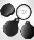 LUPA DE 10X / 45MM PLEAGABLE DE BOLSILLO CON FUNDA (TEC-P201) - Imagen 2