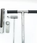 BARRENO MUESTREADOR DE SUELO CANAL 25CM PARA SUELO DE 100CM LARGO CON PEDAL (TF-P0301) - Imagen 2